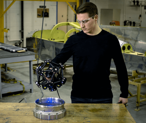 3D-сканер Creaform MetraSCAN BLACK|Elite