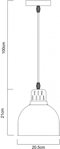 Подвесной светильник Arte Lamp EURICA A4245SP-1BK