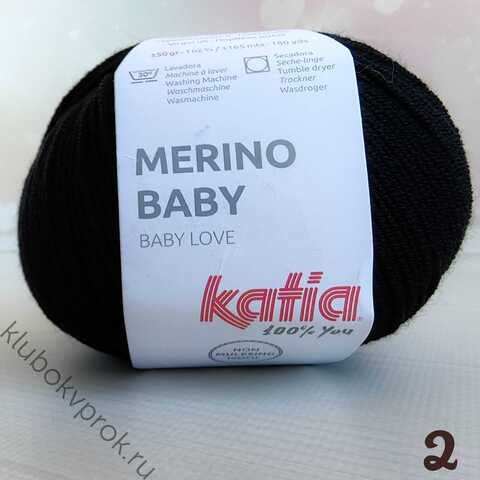KATIA MERINO BABY 2, Черный