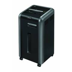 Шредер Fellowes®  225Ci.  (20 листов) , 60 литр, 3,9х38 мм (класс 3), 100% Jam Proof, уничтожает: скобы/скрепки/карты/CD