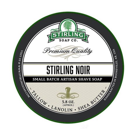 Мыло для бритья Stirling Noir 170 мл