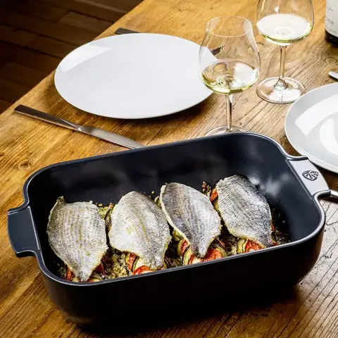 Прямоугольная форма для запекания 25х15.5см 1.4л Peugeot Slate