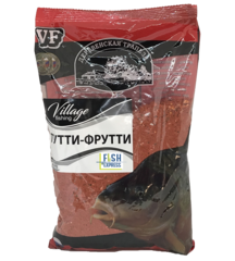VF Карп тутти-фрутти ( крупная фракция) 0,9кг/10шт/уп цвет прикормки красный