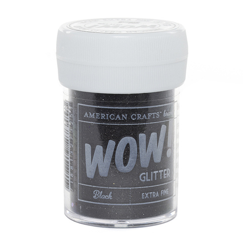 WOW! - Глиттер Extra Fine Black