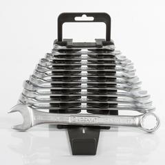 ОптСнабТорг | Набор ключей комбинированных КОБАЛЬТ 6, 8, 10, 12-19, 22 мм (12 шт.) держатель (020105-12)