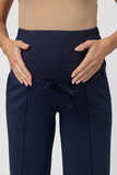 Спортивные брюки для беременных 13471 св.синий