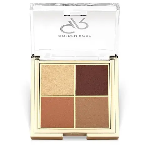 Golden Rose Тени для век QUATTRO EYESHADOW PALETTE 06 SUNSET DATE