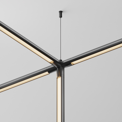 Комплектующие для систем освещения с токоведущими элементами Maytoni Accessories for system shelf CA019L4C-B