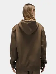 Толстовка Alpha Industries Essential Hoodie Espresso (Темно-коричневая)