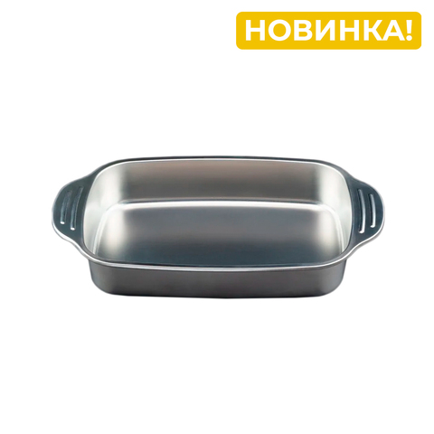 Противень Jolly Kitchen с ручками 33x19x5,5, нержавеющая сталь 0,8мм
