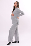 Костюм для беременных 15957 темно-серый меланж