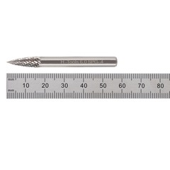 Бор-фреза твердосплавная G(SPG) 6,0x18x58x6мм HM H-Tools 116025HT