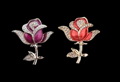 Силиконовый молд № 818 Роза декоративная