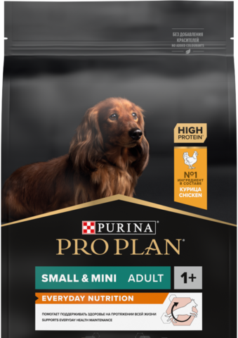 PRO PLAN Adult Small&Mini Chicken Сухой корм для взрослых собак мелких и карликовых пород с курицей 7 кг