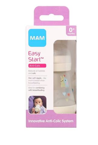 MAM Easy Star, бутылочка с коликами, для детей от 0 месяцев, 1 шт.