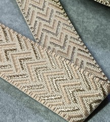 Лента ременная стропа с люрексом, ш. 3,8 см