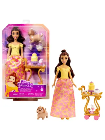 Кукла Mattel Disney Princess Белль - Чайная церемония HLW20