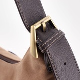 Сумка Саломея 2028 эко-замша песочный