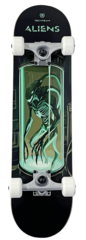 Скейтборд детский Tech Team Aliens Green 7,25"