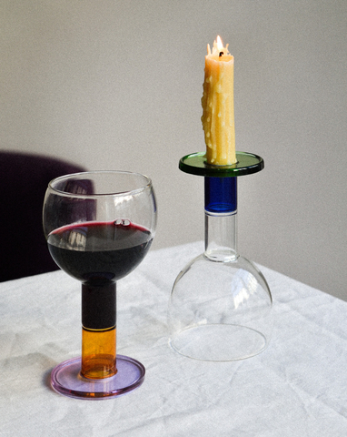 Бокал Wine Candle Glass