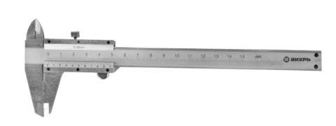 Штангенциркуль с глубиномером ВИХРЬ ШЦ-150 в кейсе