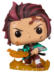 Фигурка Funko POP! Animation Demon Slayer Tanjiro Kamado Hinokami Kagura Dance (светится в темноте) Chase (Exc)