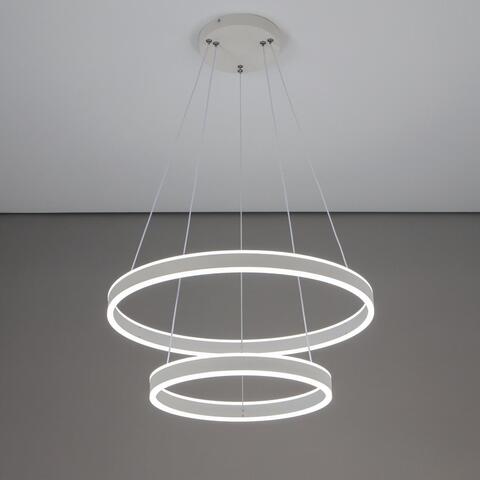 Подвесная светодиодная люстра Citilux Дуэт CL719640