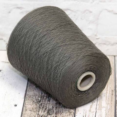 Кашемир 2/28 CARIAGGI / CASHMERE 100 серо-зеленый