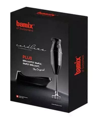 Блендер BAMIX Cordless PLUS Black