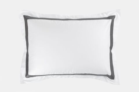 Наволочки 2шт 50х70 German Grass Alpine Graphite Allure с широким кантом