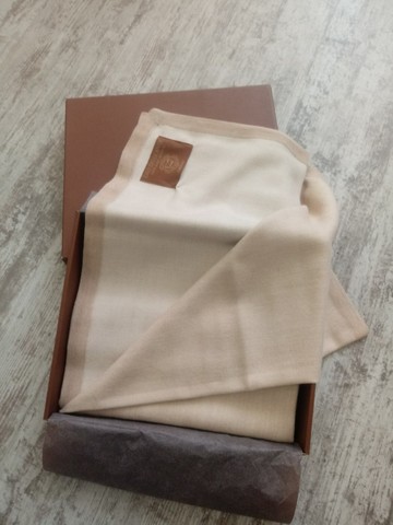 Плед 130х180 Cumbi от Zambaiti коричневый