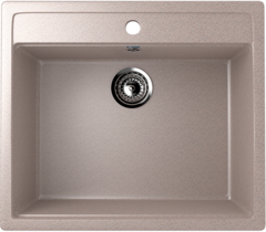 ULGRAN U-104  Односекционная мойка с отверстием под смеситель