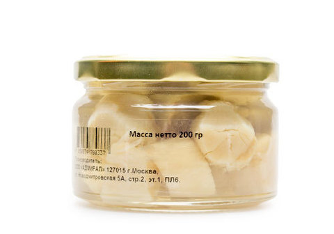 Гребешок в солевой заливке, 200г