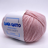 Пряжа Lana Gatto Maxi Soft 13805 пудровый розовый