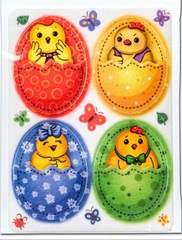 Игра на липучках "Цыплята"