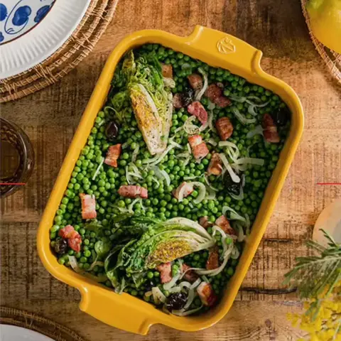 Прямоугольная форма для запекания 36х22см 3.8л Peugeot Saffron Yellow