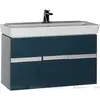 Aquanet 183361 Компл.2 - Тумба Виго 100 цв.сине-серый RAL-7031 (183361)