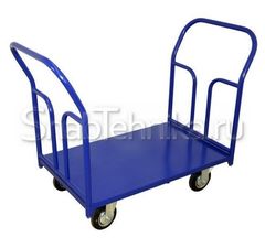 Тележка платформенная с двумя ручками ТПД 5 (700х1200) 200-Ч