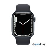 Apple Watch Series 7 GPS 41mm Midnight Aluminum Case with Sport Band Midnight MKMX3LL/A