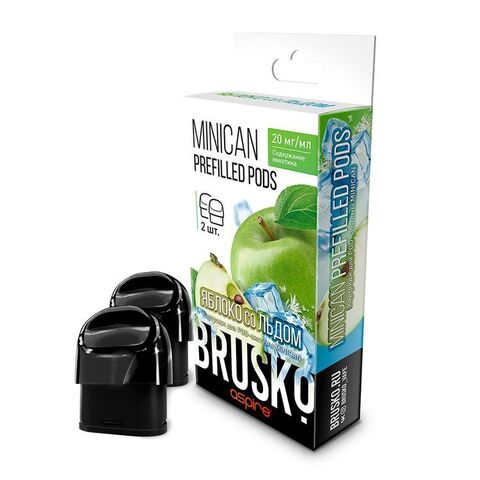 Картридж Brusko Minican Prefilled Pods Яблоко со Льдом