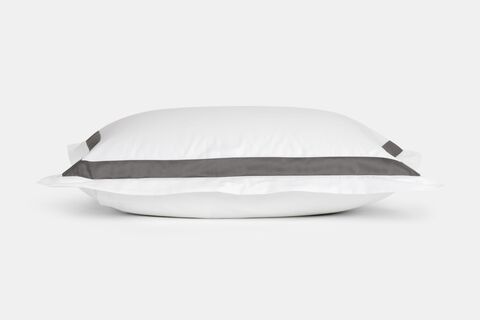 Наволочки 2шт 50х70 German Grass Alpine Graphite Allure с широким кантом