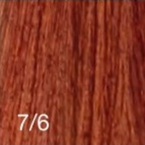 7/6 блондин медный краситель для волос Lisap LK OPС 100 мл.