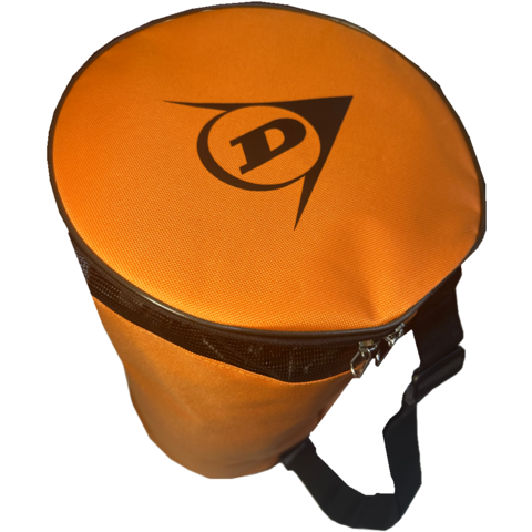 Сумка для теннисных мячей DUNLOP BALL BAG ORANGE (на 100 мячей)