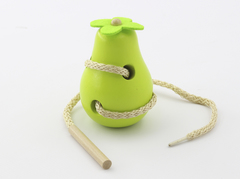 Игрушки из дерева Шнуровка 