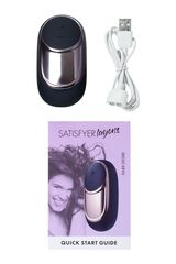 Черный вибромассажер Satisfyer Layons Dark Desire - 