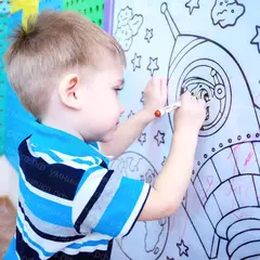 Настенный модуль «Раскраска» 50х75 см