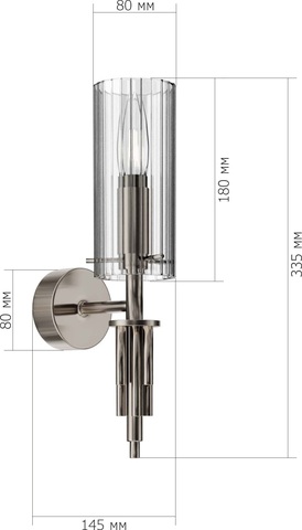 Настенный светильник ST Luce SANTORI SL2005.101.01
