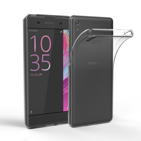 Силиконовый чехол для Sony Xperia XA1 Ultra (Прозрачный)