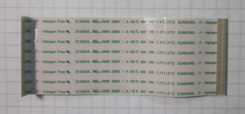 E129545 AWM 20861 I A 105C 60V VW-1 FT1/FT2 EUNSUNG. -F- Halogen Free