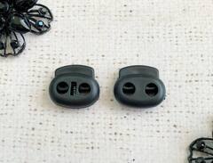 Фиксатор, d 0,5, р. 2.3х2 см, чёрный